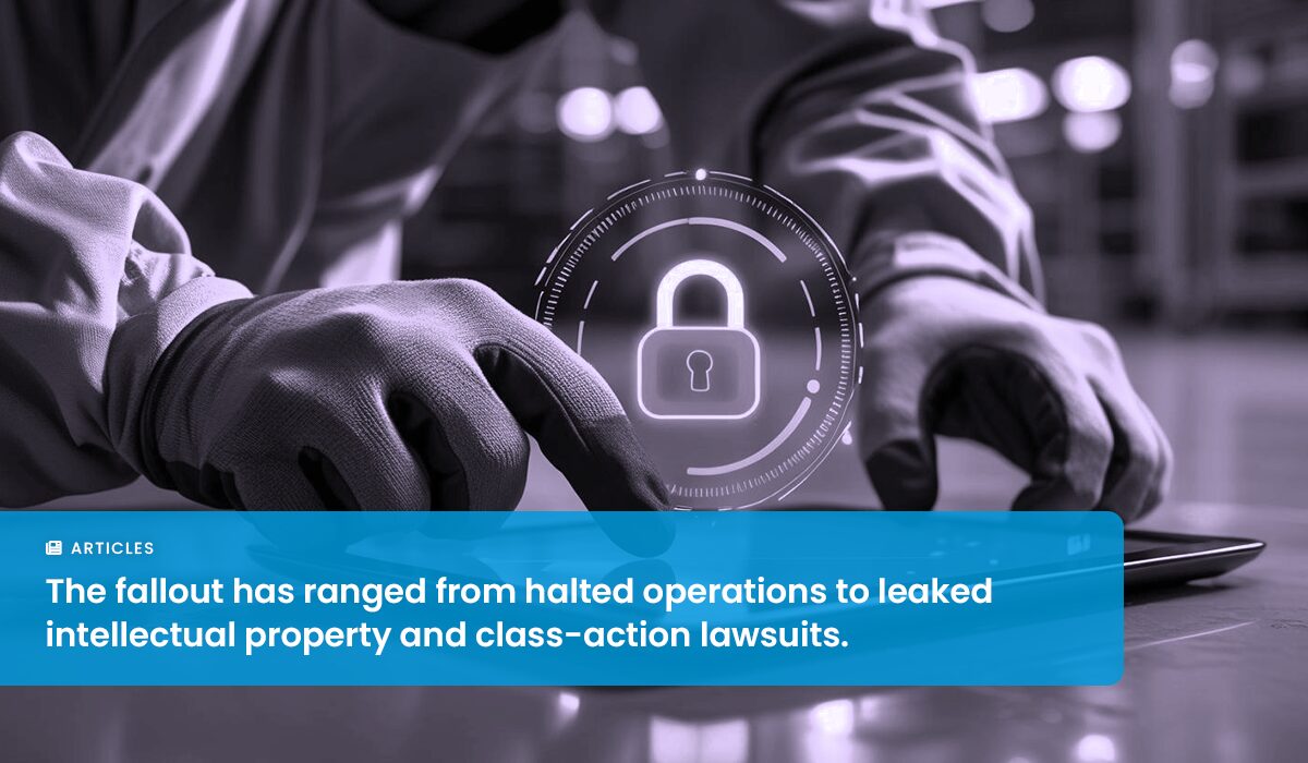 Top Cybersecurity Breaches in Manufacturing and What You Can Learn From Them